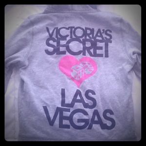 Victoria's Secret zip front hoodie
